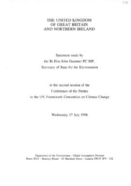 High Level Segment Statement  COP2 United Kingdom of Great Britain and Northern Ireland 19960717