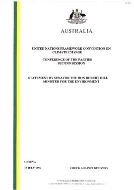 High Level Segment Statement  COP2 Australia 19960717