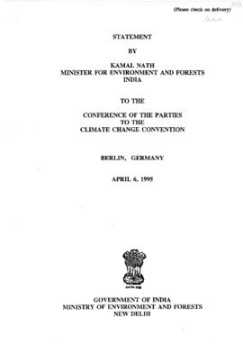 High Level Segment Statement COP1 India 19950406