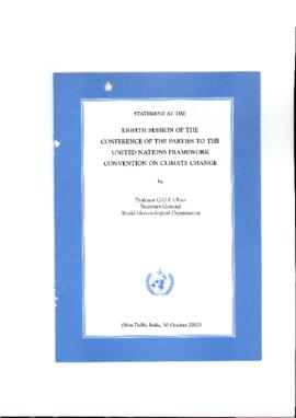 High Level Segment Statement COP8 WMO 20021030