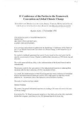 High Level Segment Statement COP4 Brazil 19981112