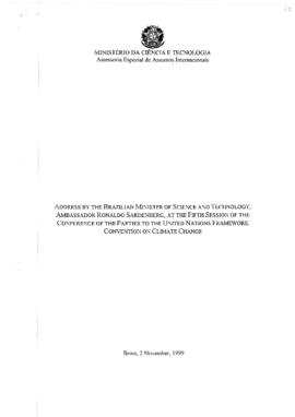 High Level Segment Statement COP5 Brazil 19991102