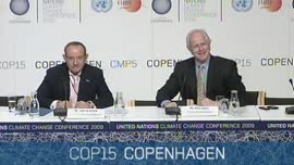 COP15 Press briefing UNFCCC Executive Secretary 20091217 1215-1230 Floor